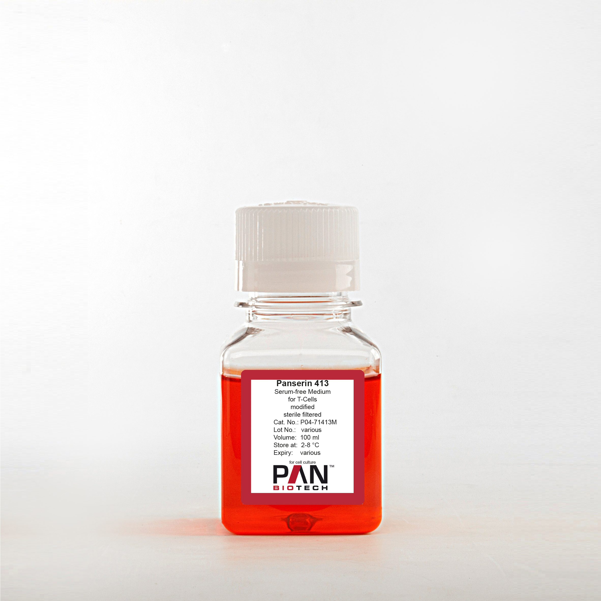 Panserin 413, Serum-free Medium for Lymphocytes, T-Cells and Hybridoma Cells, w: L-Glutamine, modified
