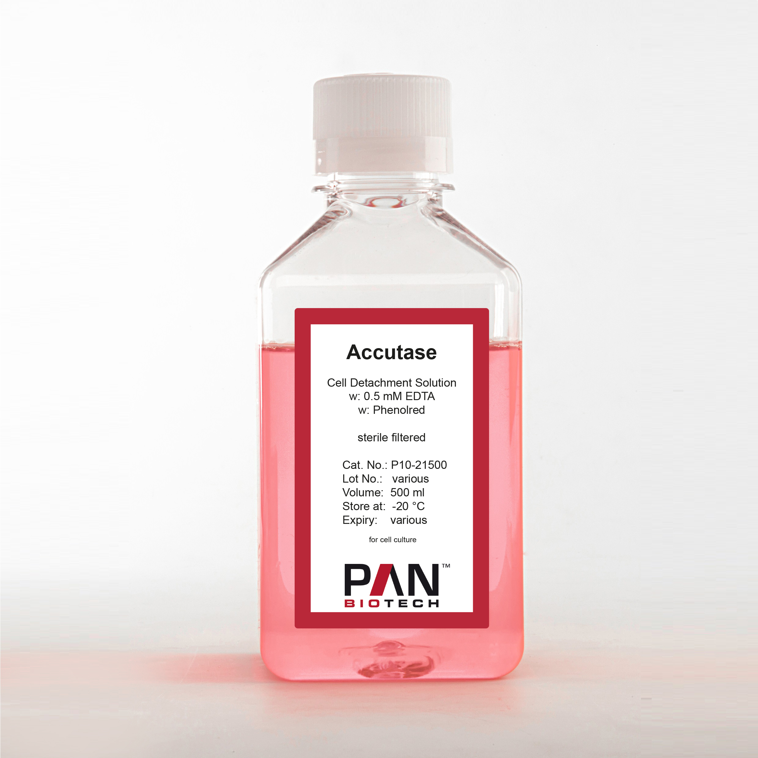 Accutase Cell Detachment Solution, w: 0.5 mM EDTA, w: Phenol red