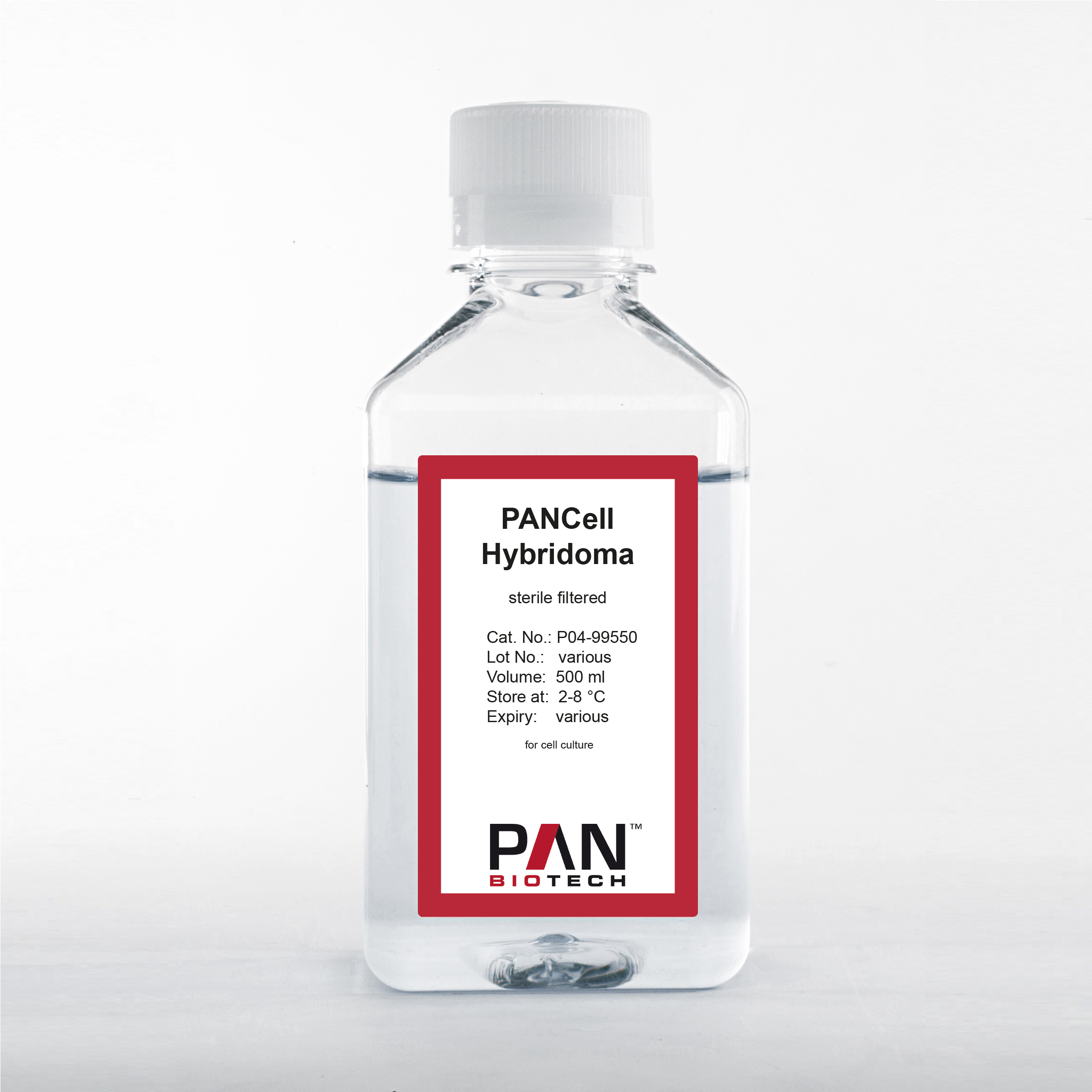 PANcell Hybridoma, w: stable Glutamine, w: Insulin hum. rec., w: 2.438 g/L NaHCO3