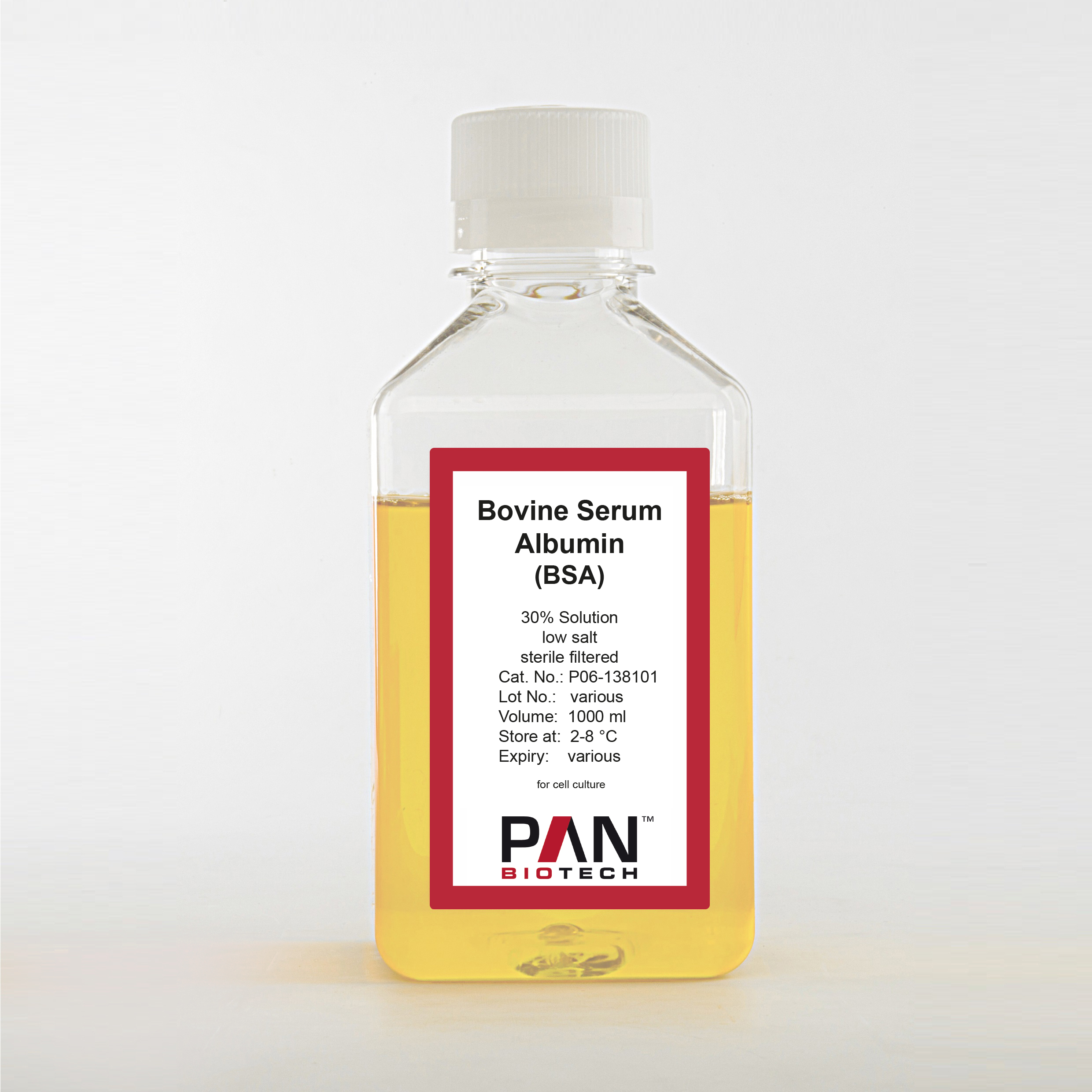 Bovine Serum Albumin (BSA), 30 % solution, low salt, with azide
