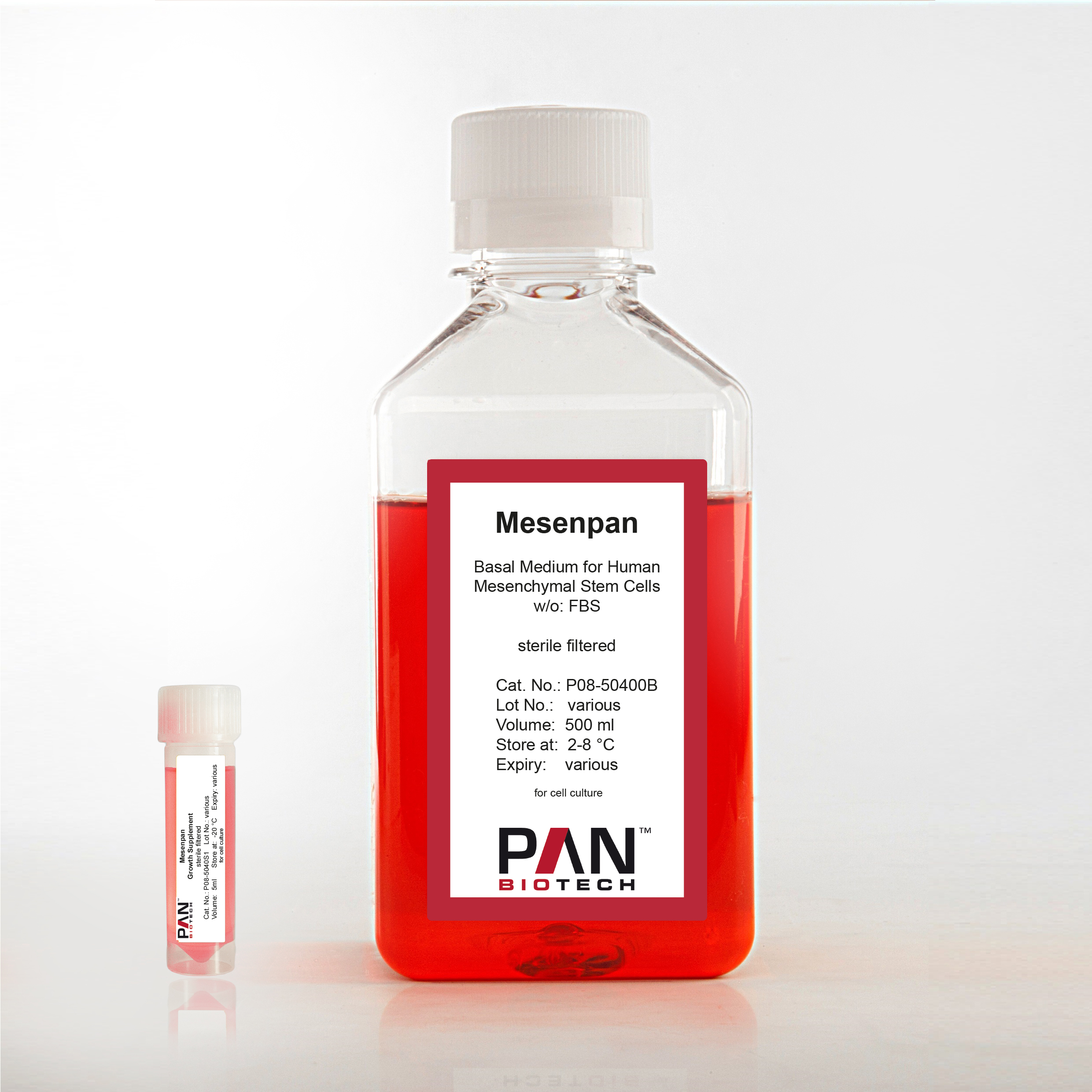 Mesenpan Special Medium for Human Mesenchymal Stem Cells, w/o: FBS