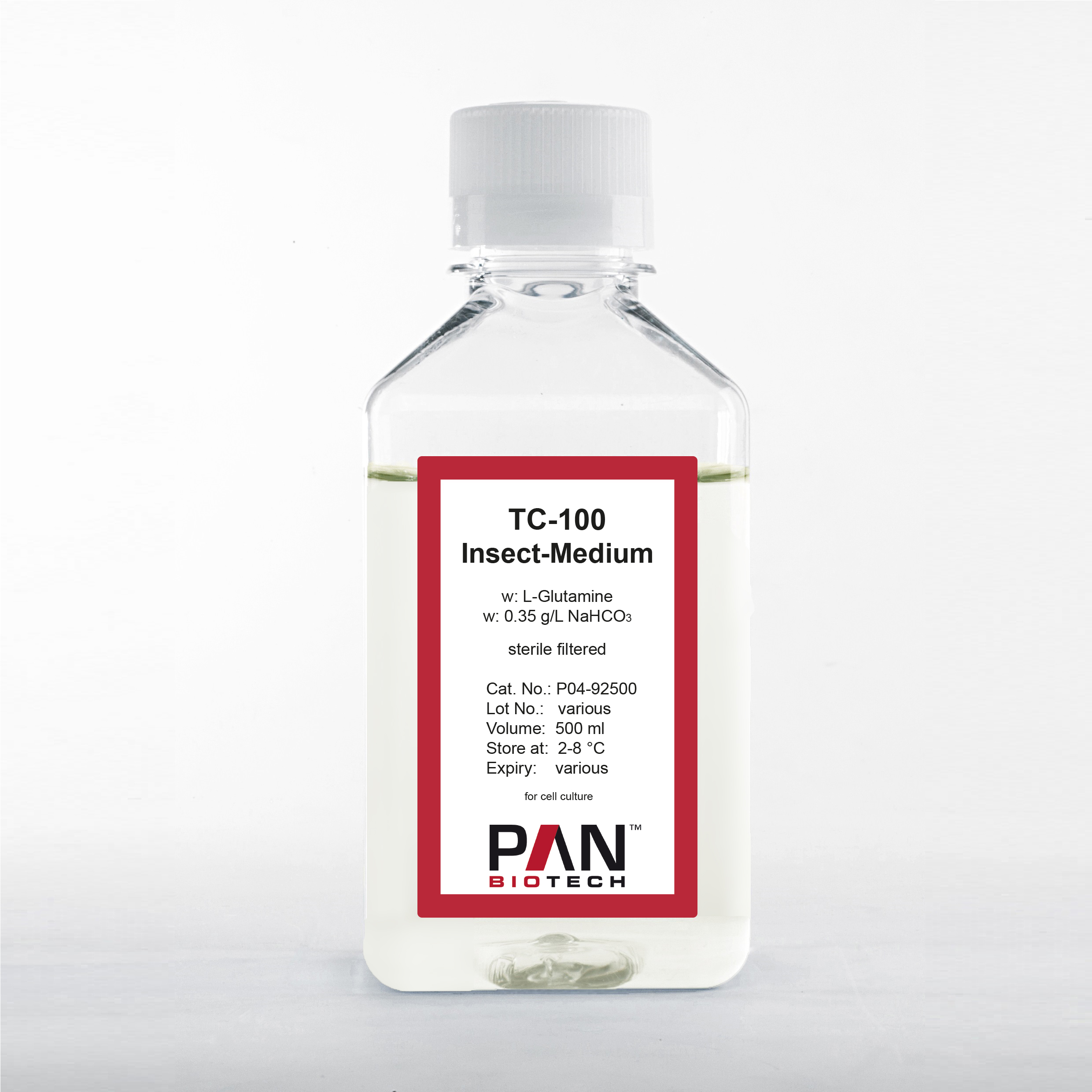 TC-100 Insect Medium, w: L-Glutamine, w: 0.35 g/L NaHCO3