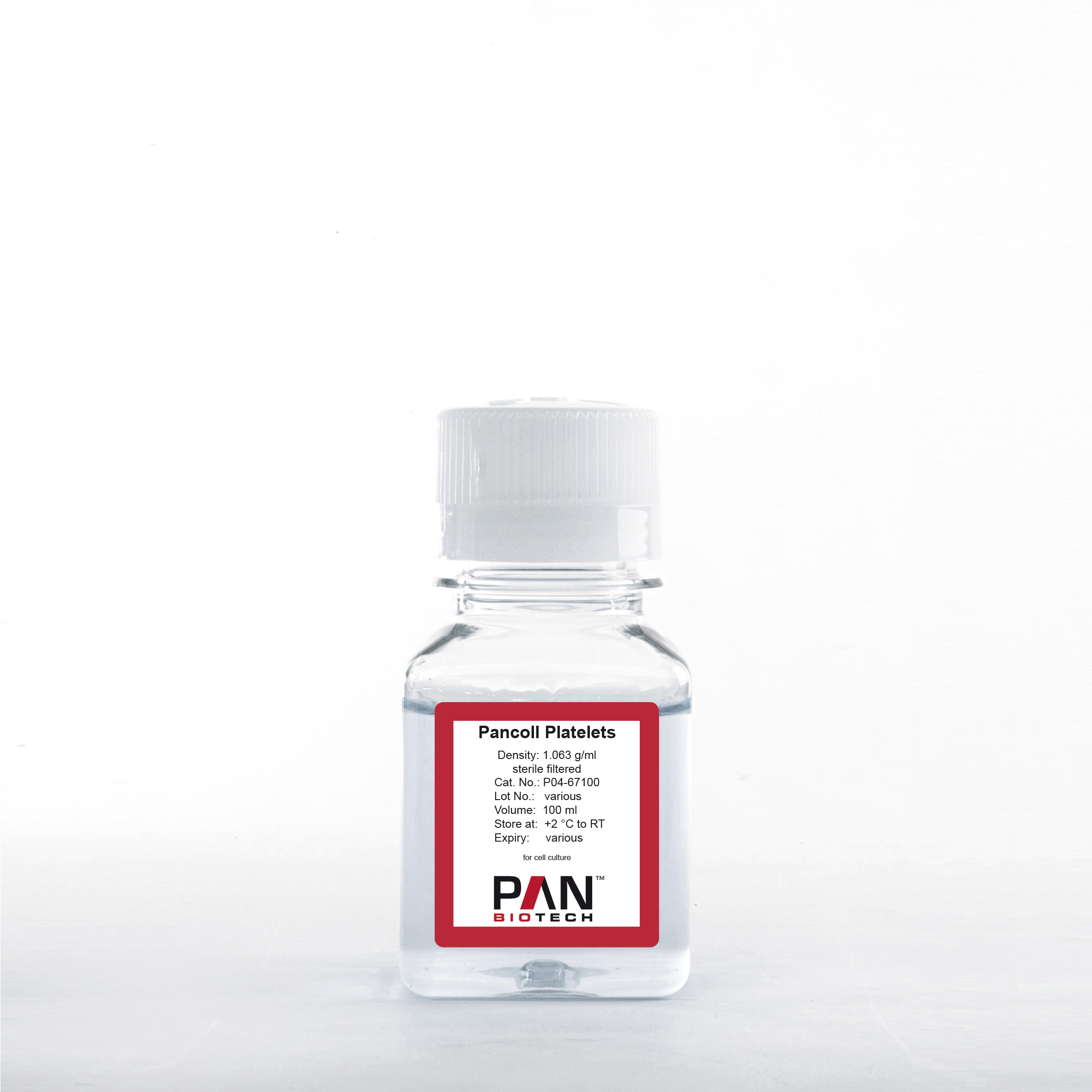 Pancoll Platelets, Density: 1.063 g/ml